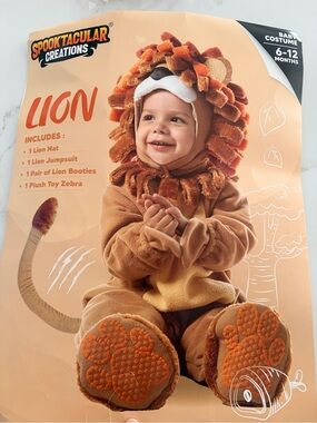 Baby Lion Costume - Brown